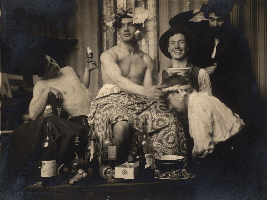 Amadeo de Souza Cardoso parodiando Los Borrachos.