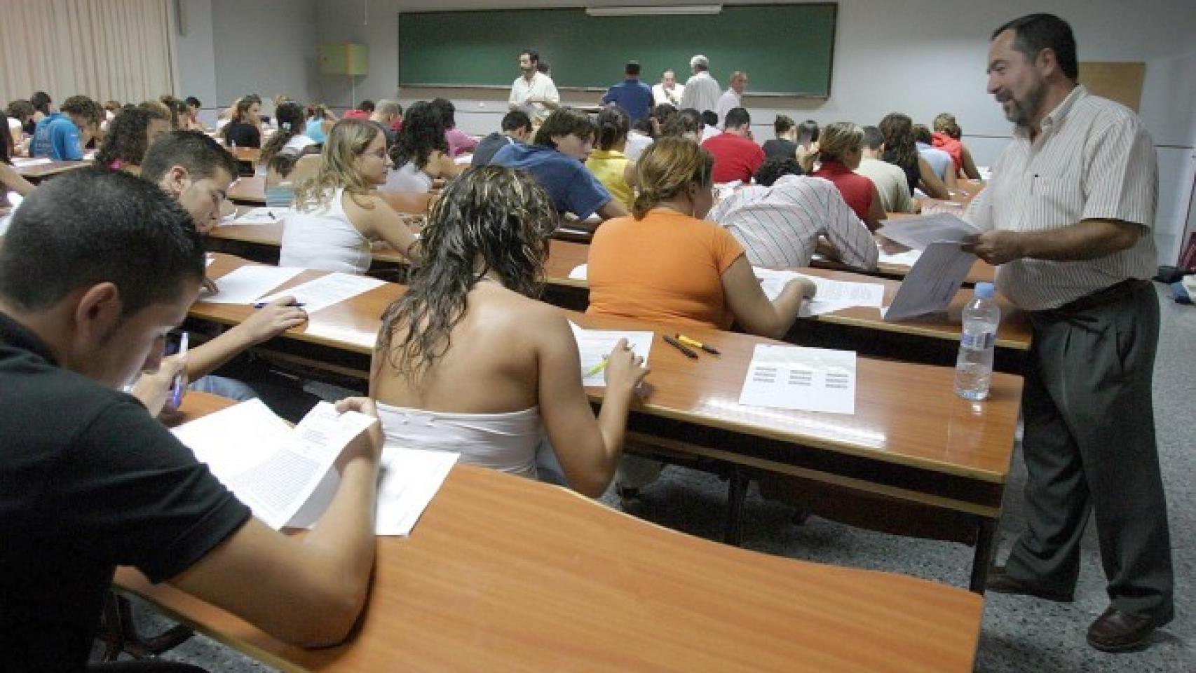 Estudiantes de una universidad andaluza