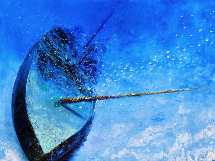 Un naufragio pintador por Alfonso Cruz.