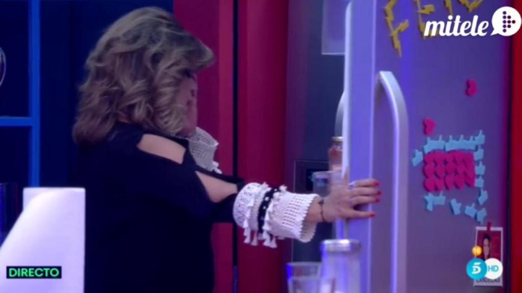 Y Terelu Campos buscó lo viral en 'GH 17': ¿Puedo abrir la nevera?