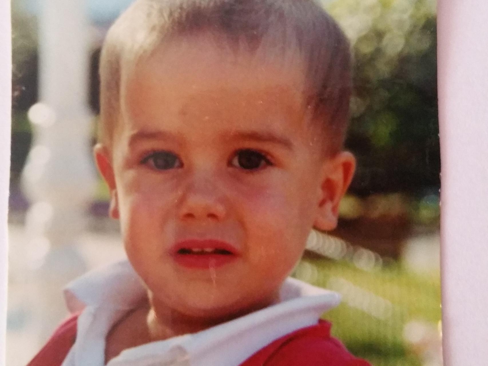 Una imagen del pequeño Diego.