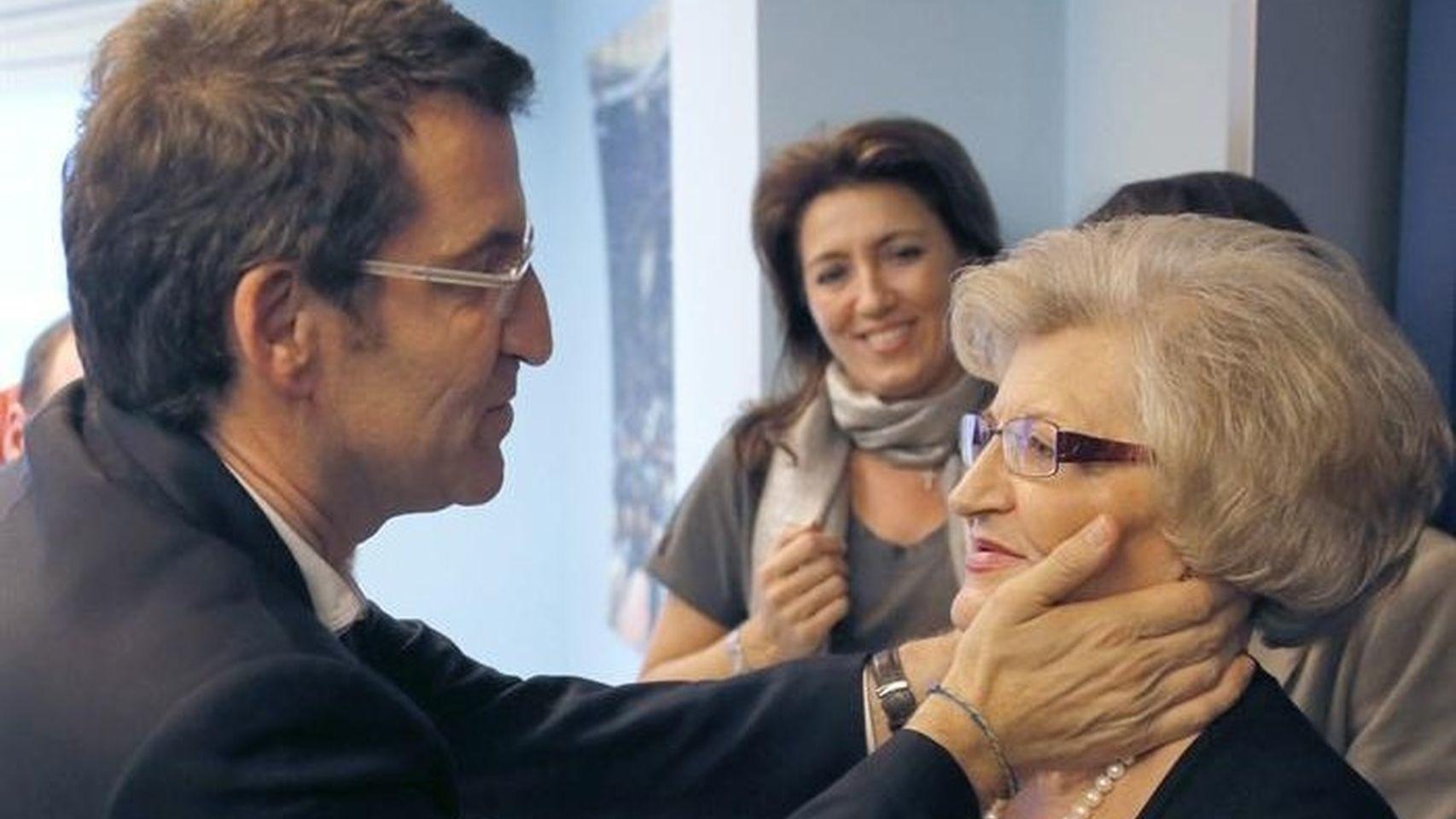 Y Galicia le dio nietos a 'la Sira', la madre de Núñez Feijóo