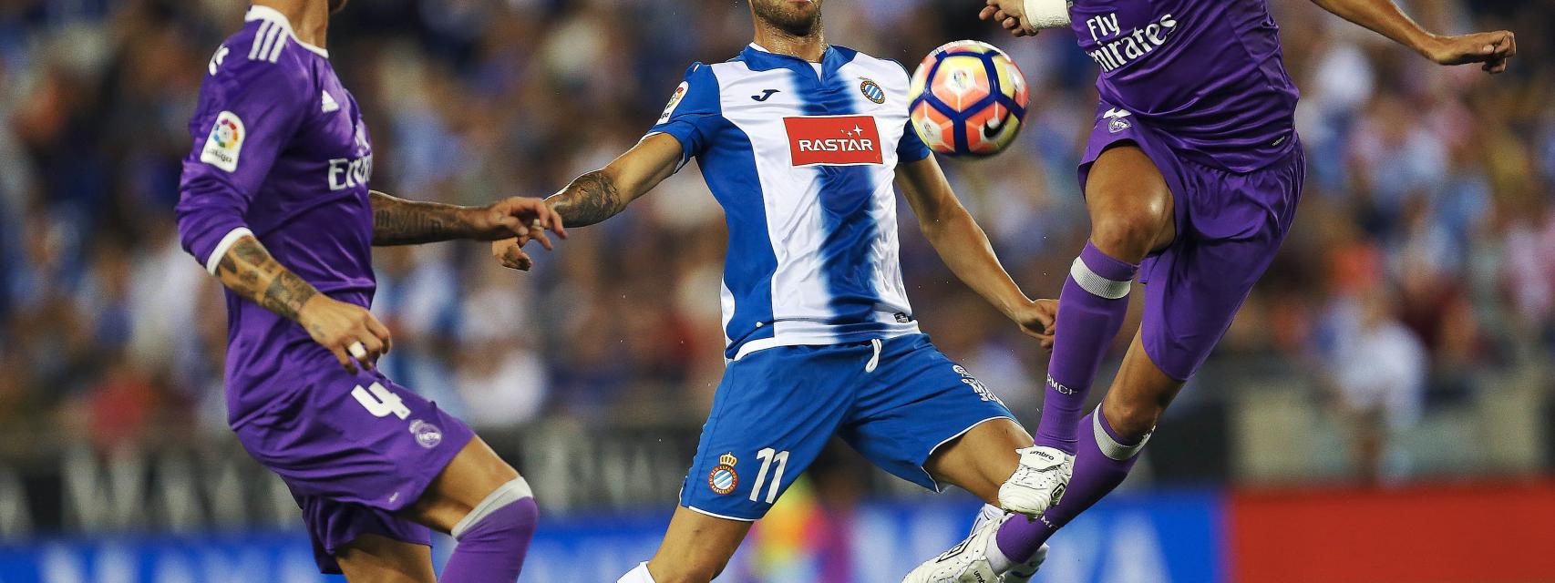 Siga en vivo el partido entre el Espanyol y el Real Madrid