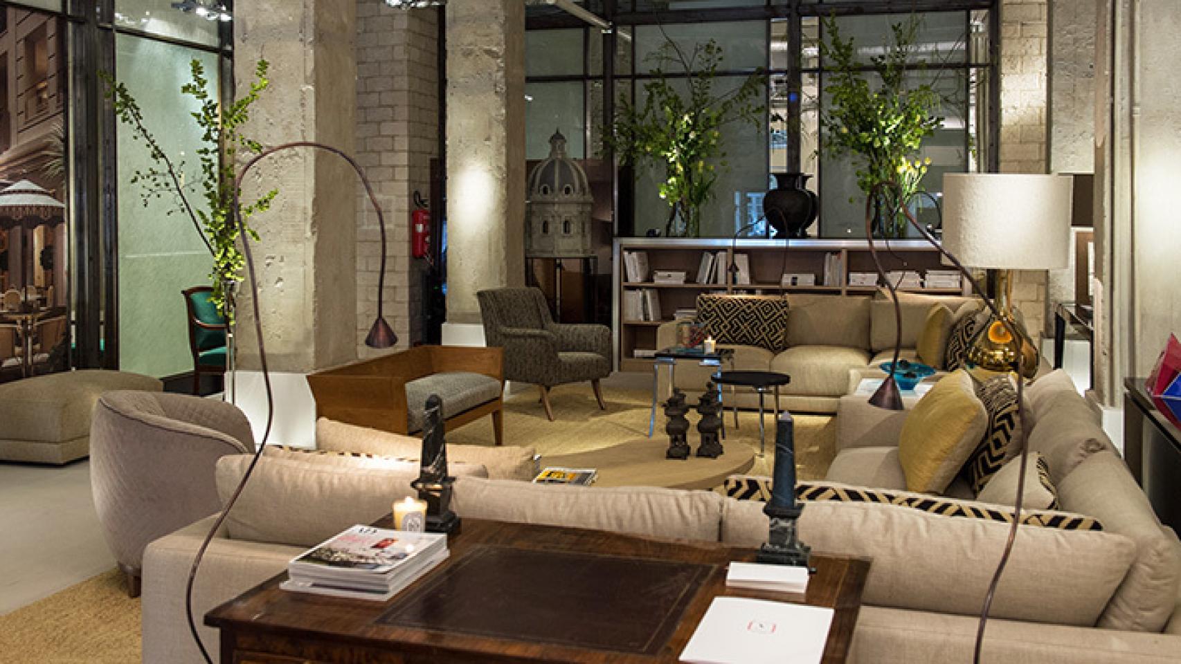 Estudio de Pascua Ortega para El Corte Inglés donde se celebró la cena