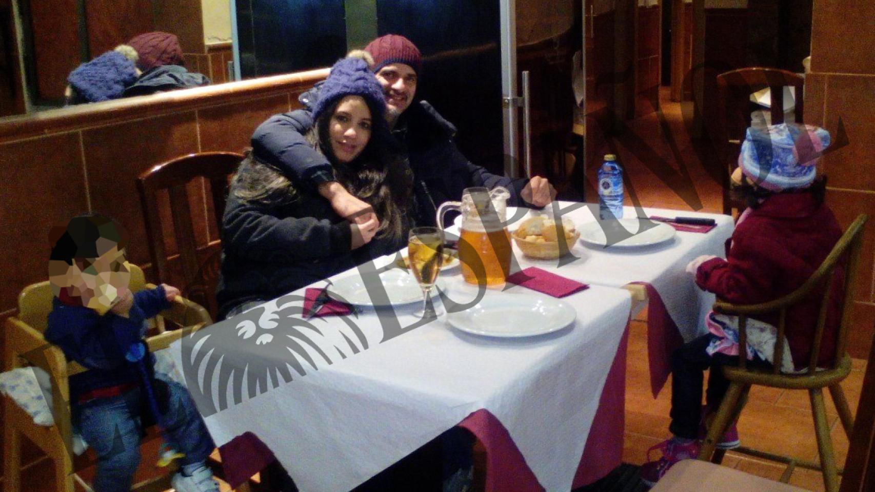 Marcos y Janaína con sus hijos