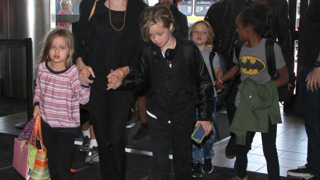 La pareja tiene seis hijos en común, tres adoptados y tres biológicos