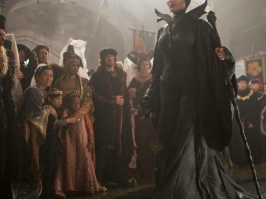 Pax y Zahara en Maléfica.