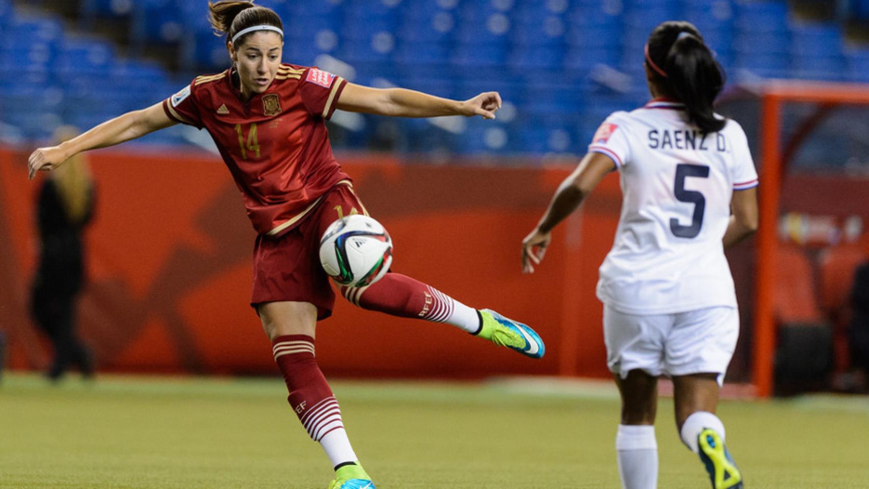 Vicky Losada marcó el primer gol de España en un Mundial.