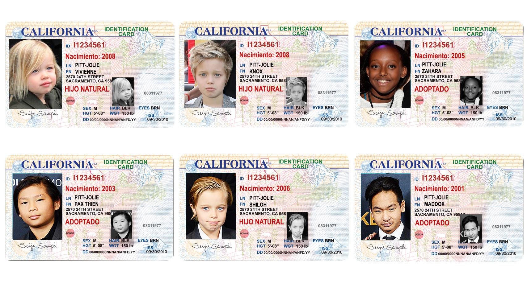 Así son los hijos de Angelina y Brad.