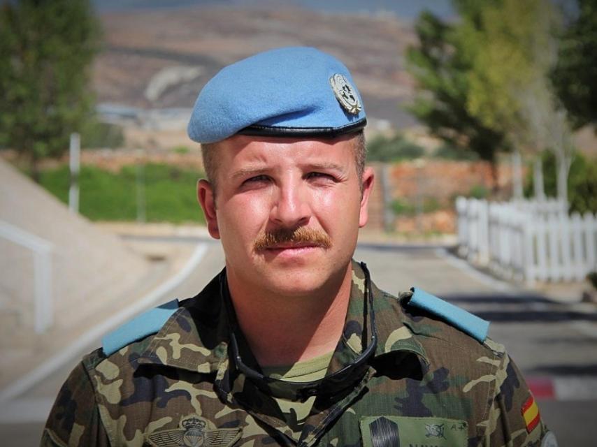 El cabo Navarro es uno de los efectivos que relatan su experiencia a EL ESPAÑOL.