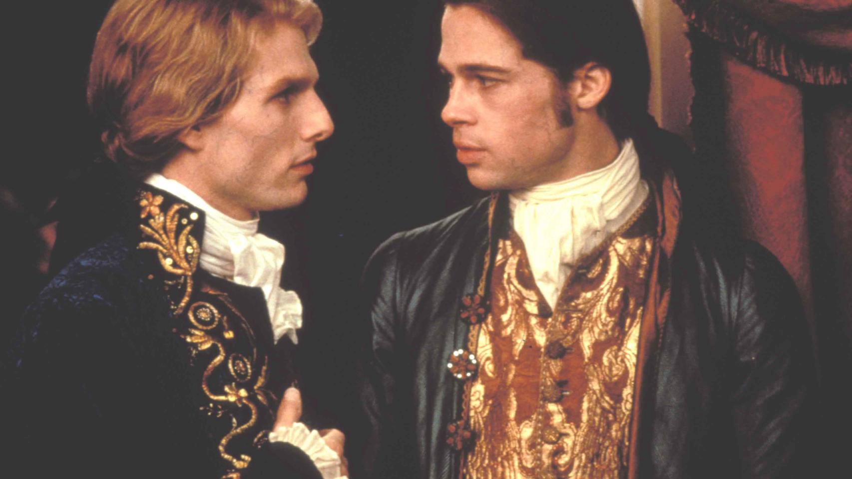 Pitt con Cruise en Entrevista con el Vampiro