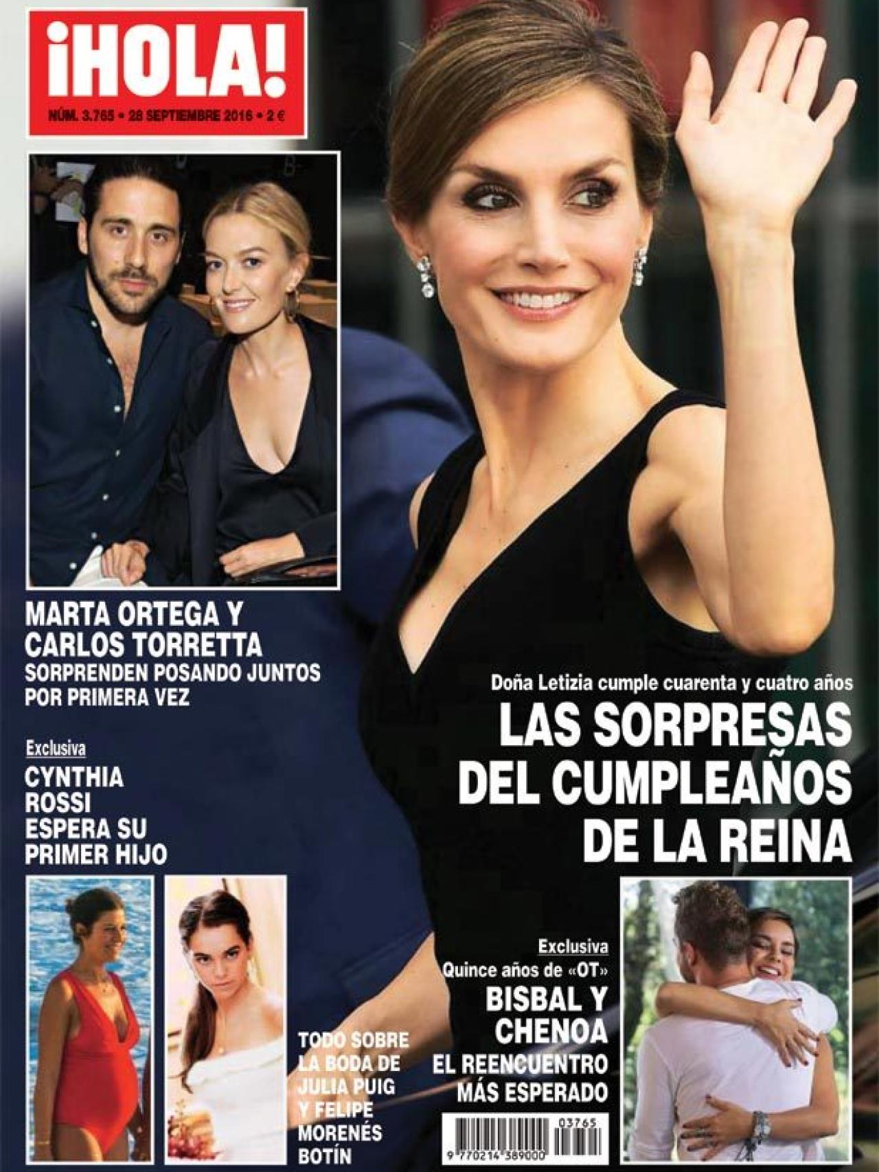 Portada de la revista ¡HOLA!