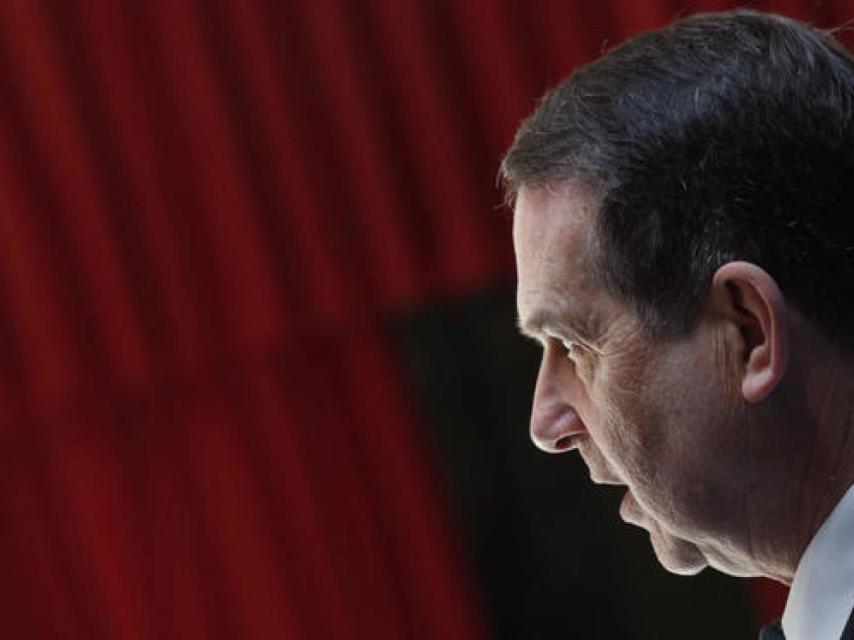 El alcalde de Vigo, Abel Caballero, durante una rueda de prensa