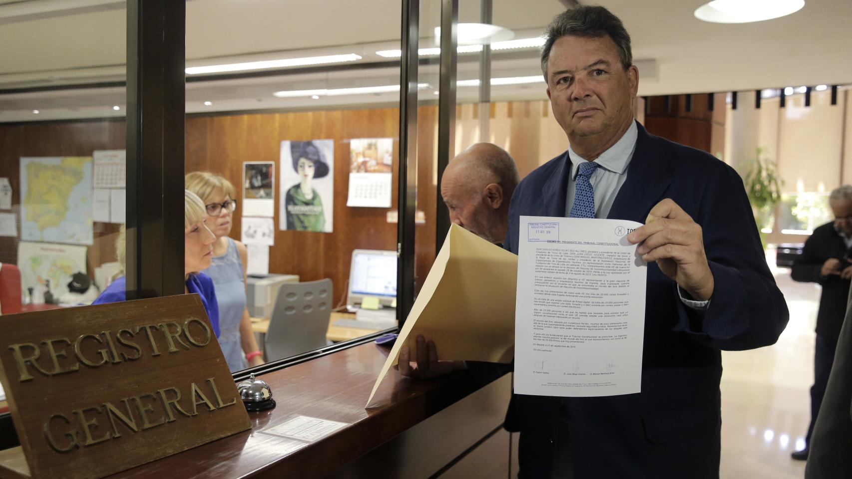 Carlos Núñez, presidente de la Fundación Toro de Lidia (FDL).