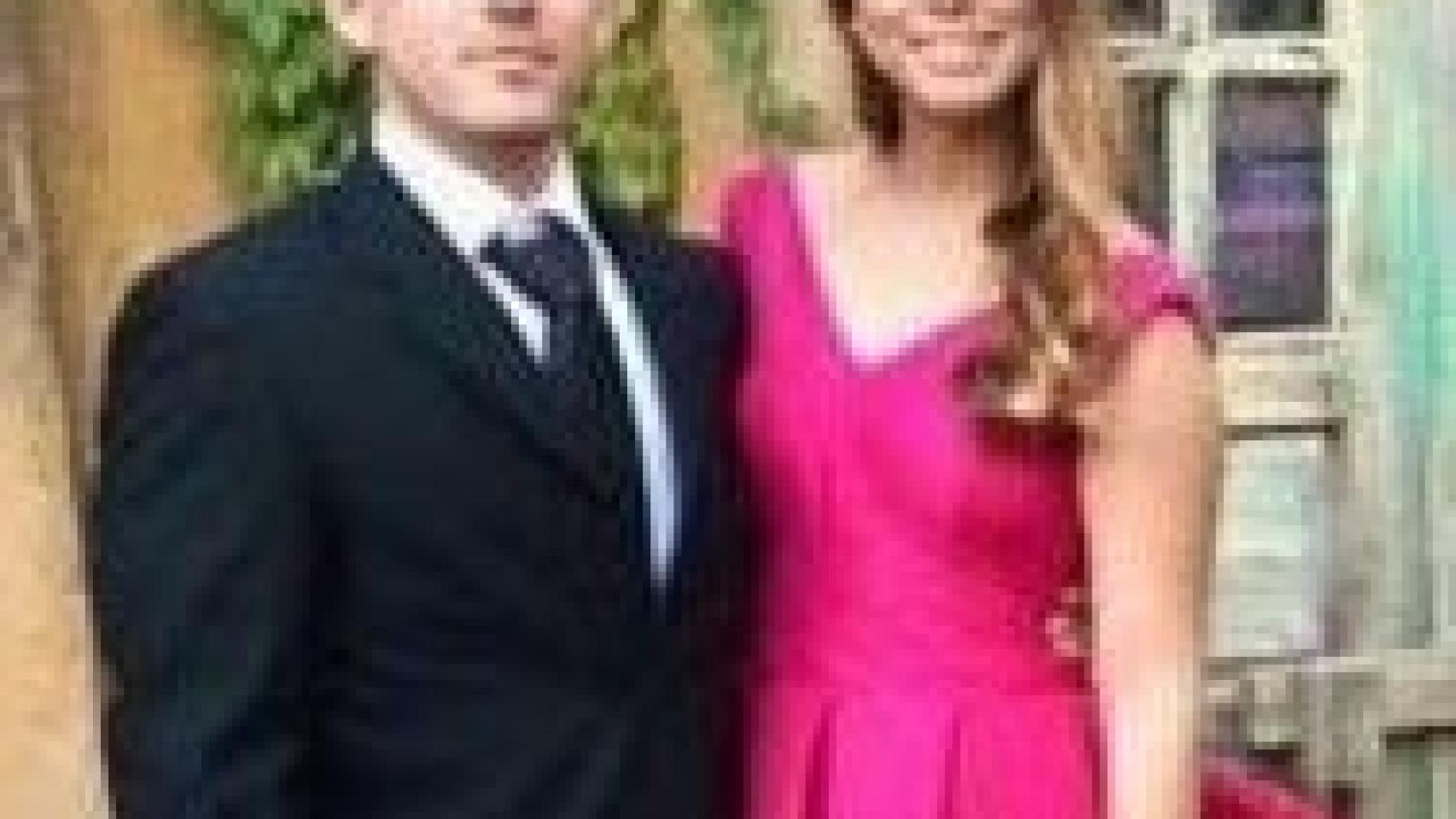 La pareja antes de la polémica