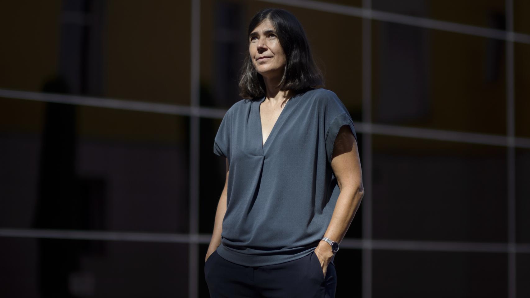 La investigadora en el CNIO.