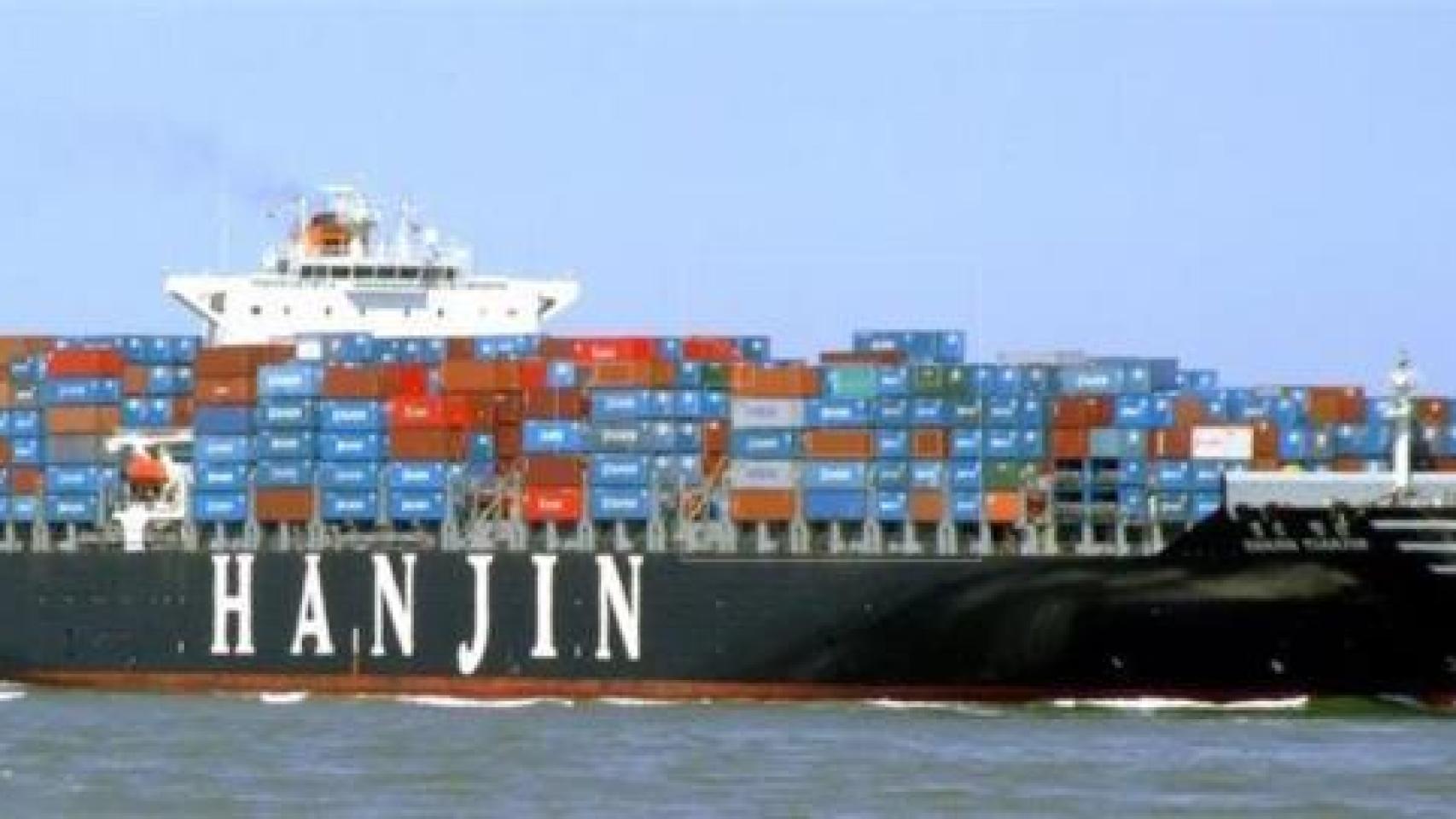 Buque de la compañía Hanjin.