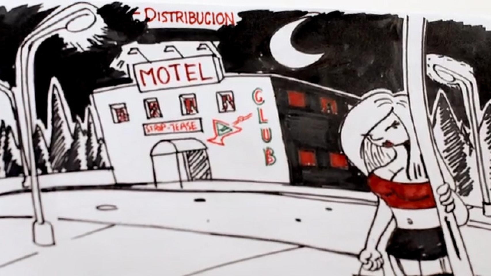 Fotograma del spot dirigido por la cineasta Mabel Lozano.