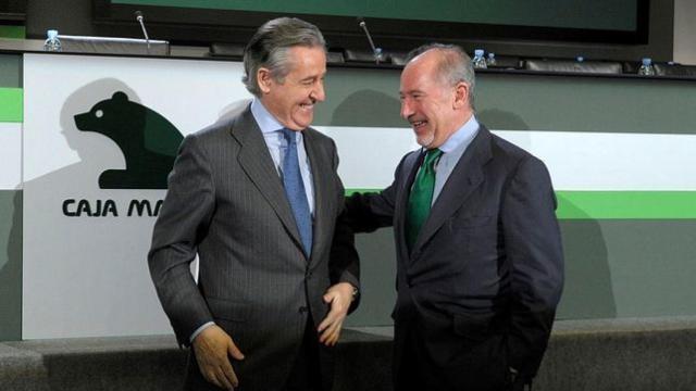 Blesa y Rato, el día en que el segundo fue nombrado presidente de Cajamadrid