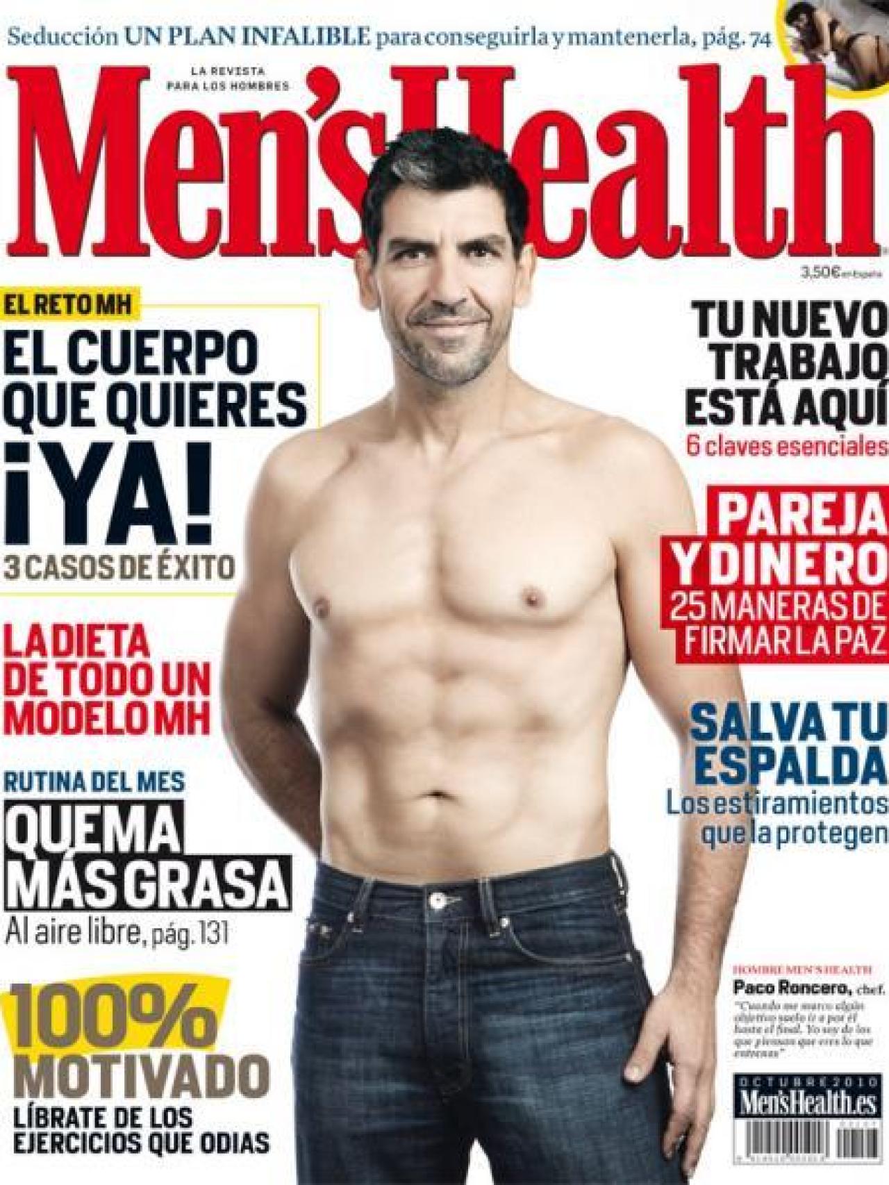 El cocinero Paco Roncero consiguió el reto de la revista