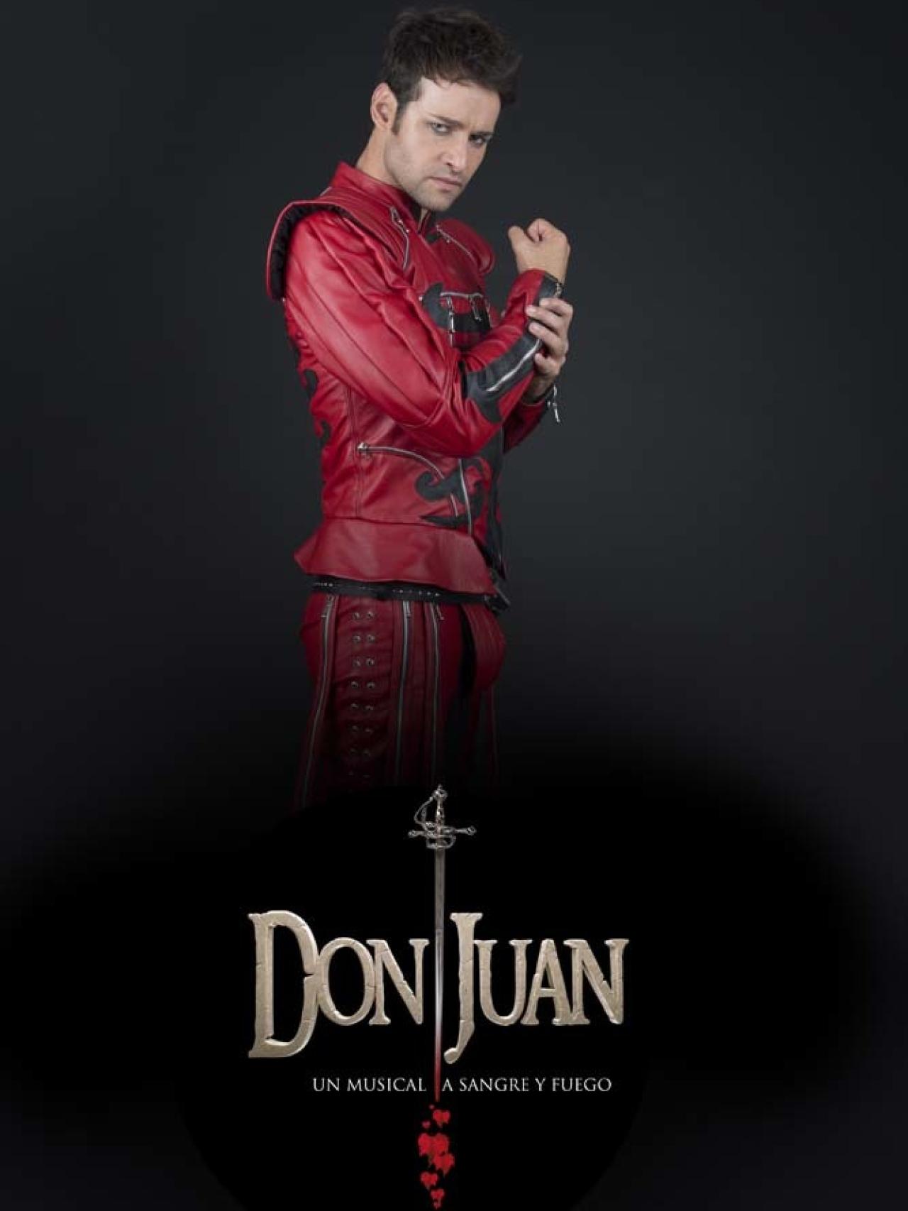 Bernetti en una imagen promocional del musical