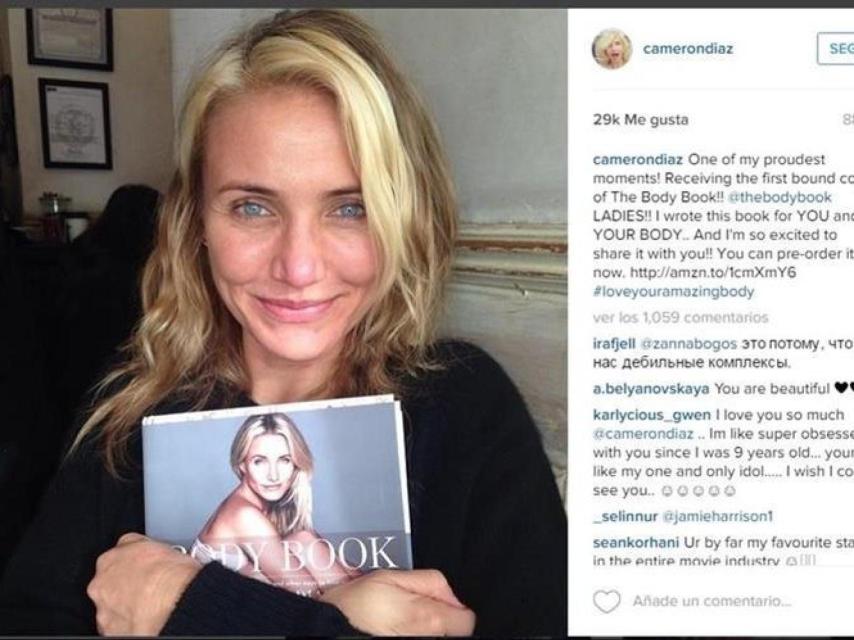 La actriz Cameron Diaz