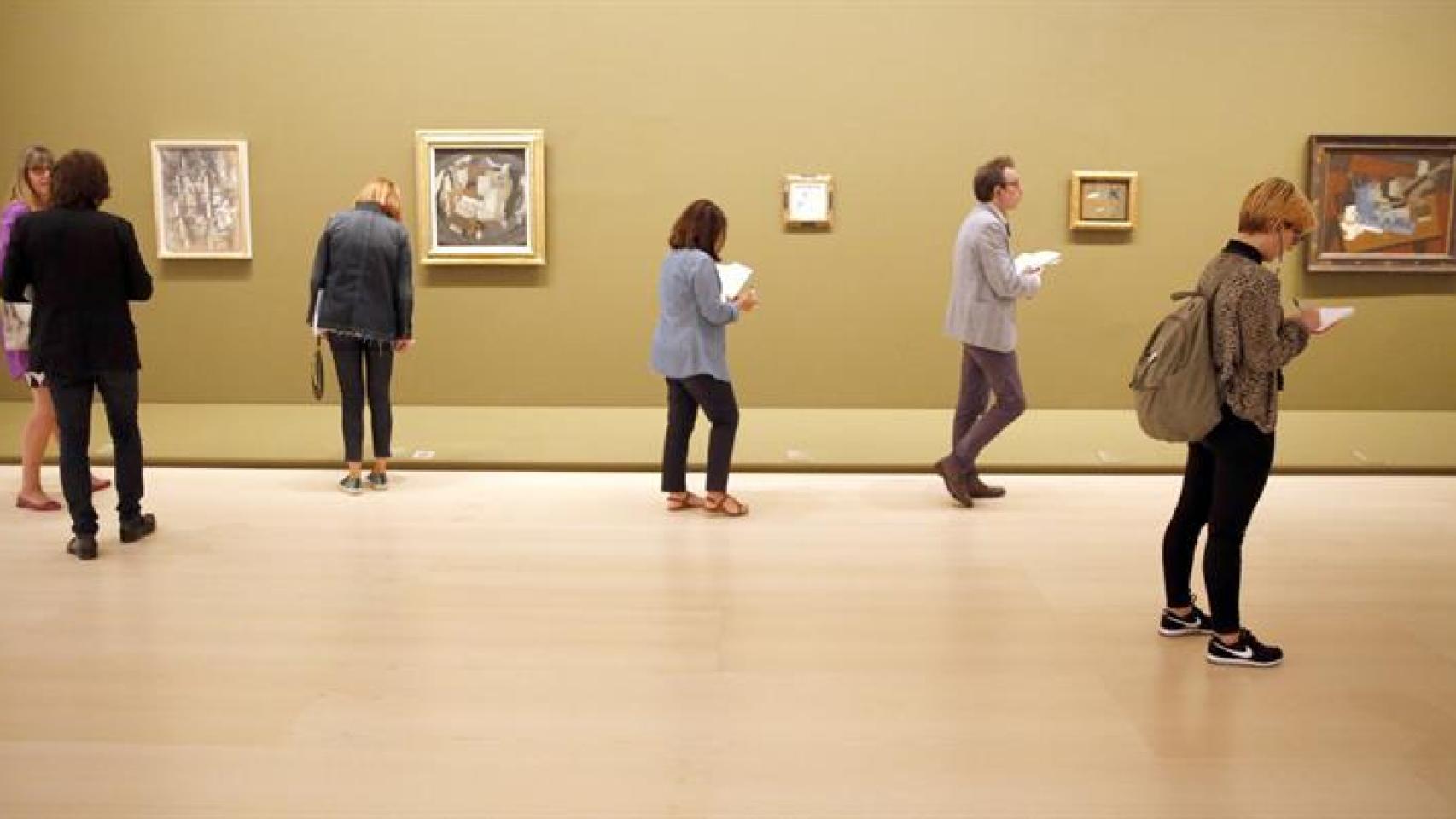 El espacio dedicado a las obras de Picasso.