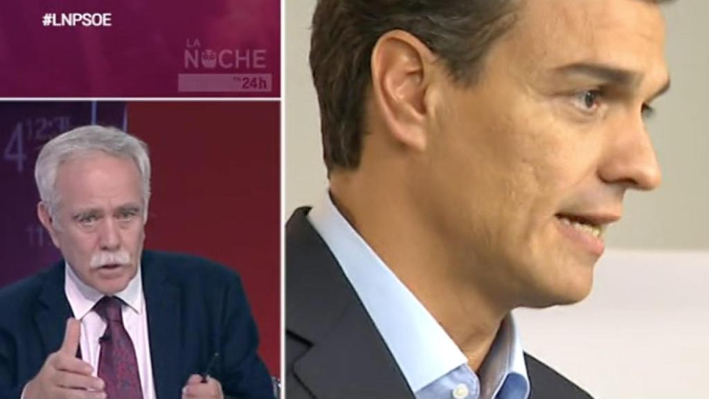 Pérez Henares compara a Sánchez con Chávez en TVE