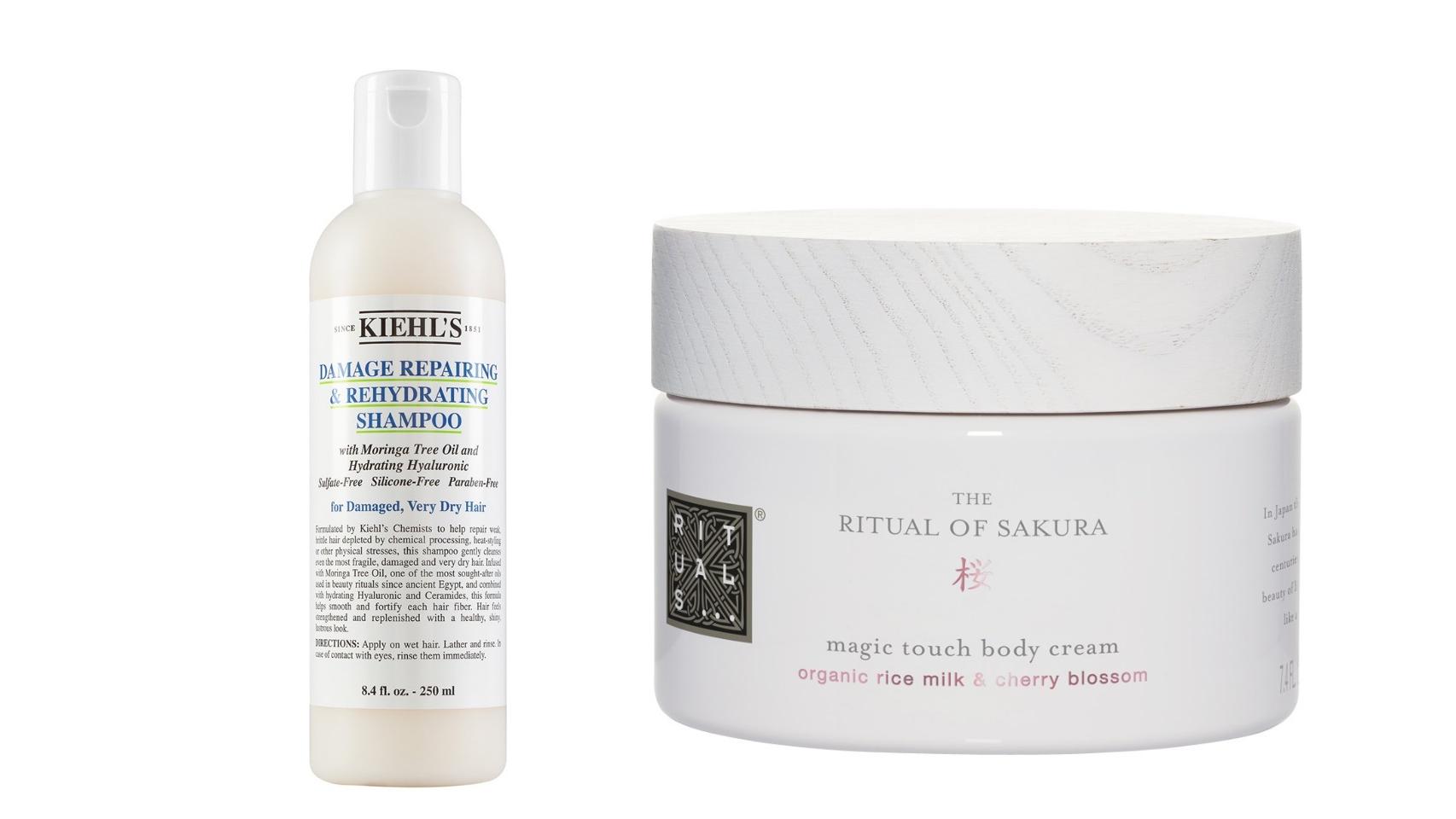 A la izq. Kiehl's (21€) y a la dcha. Rituals (17,5€).
