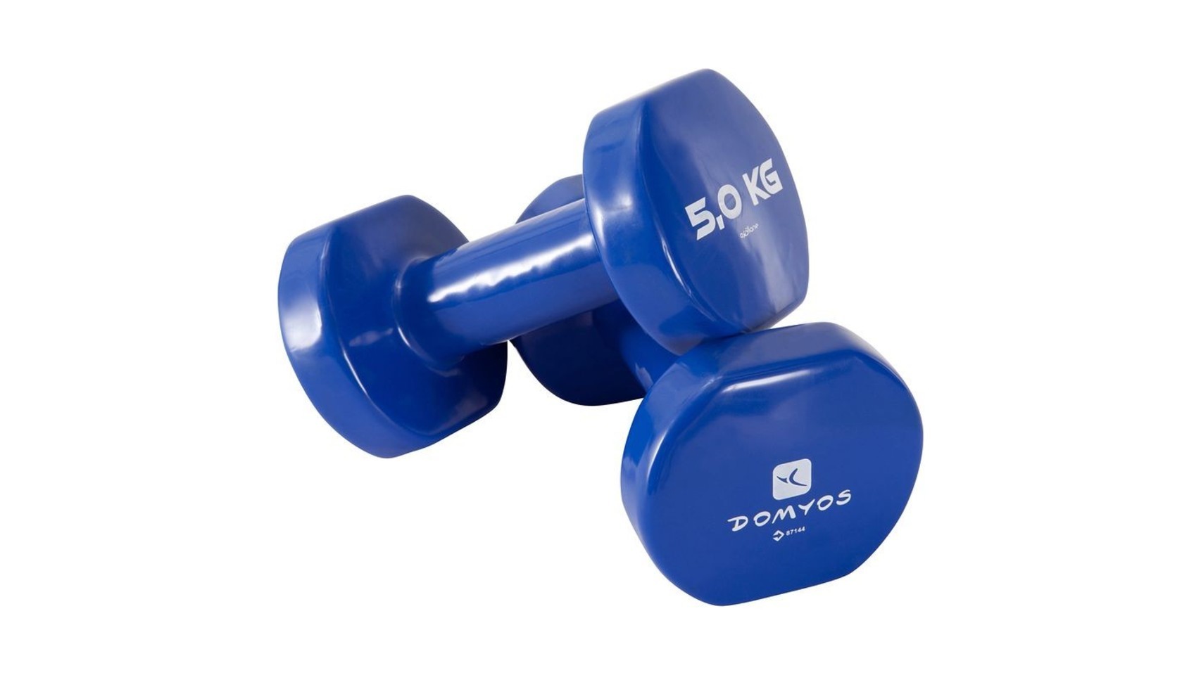 Mancuerna PVC 2 X 5 kilos.