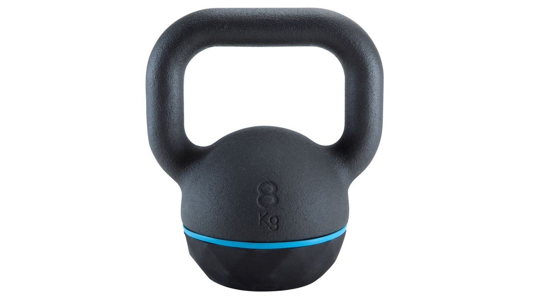 Pesa Rusa Kettlebell 8 kilos de Domyos (Decathlon).