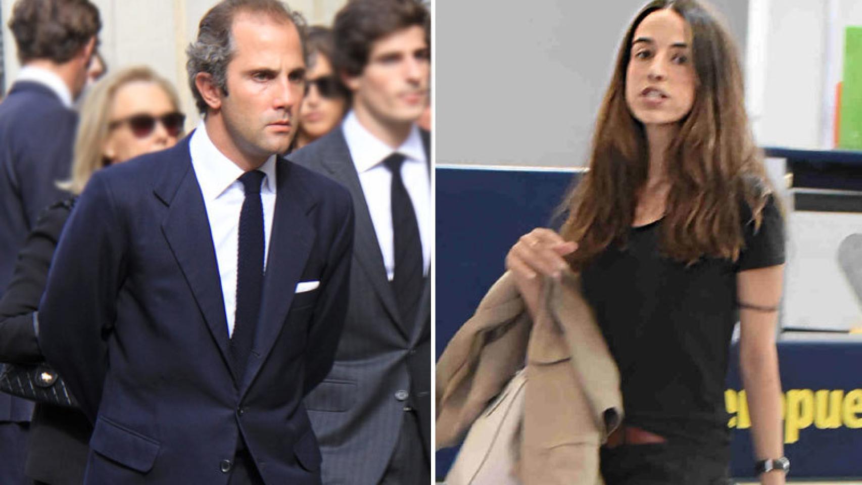 Luis Martínez de Irujo y Adriana Marín