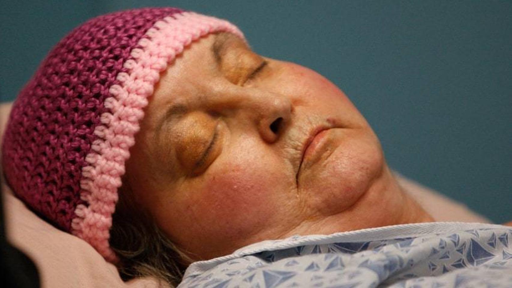 Susan Atkins, días antes de morir.