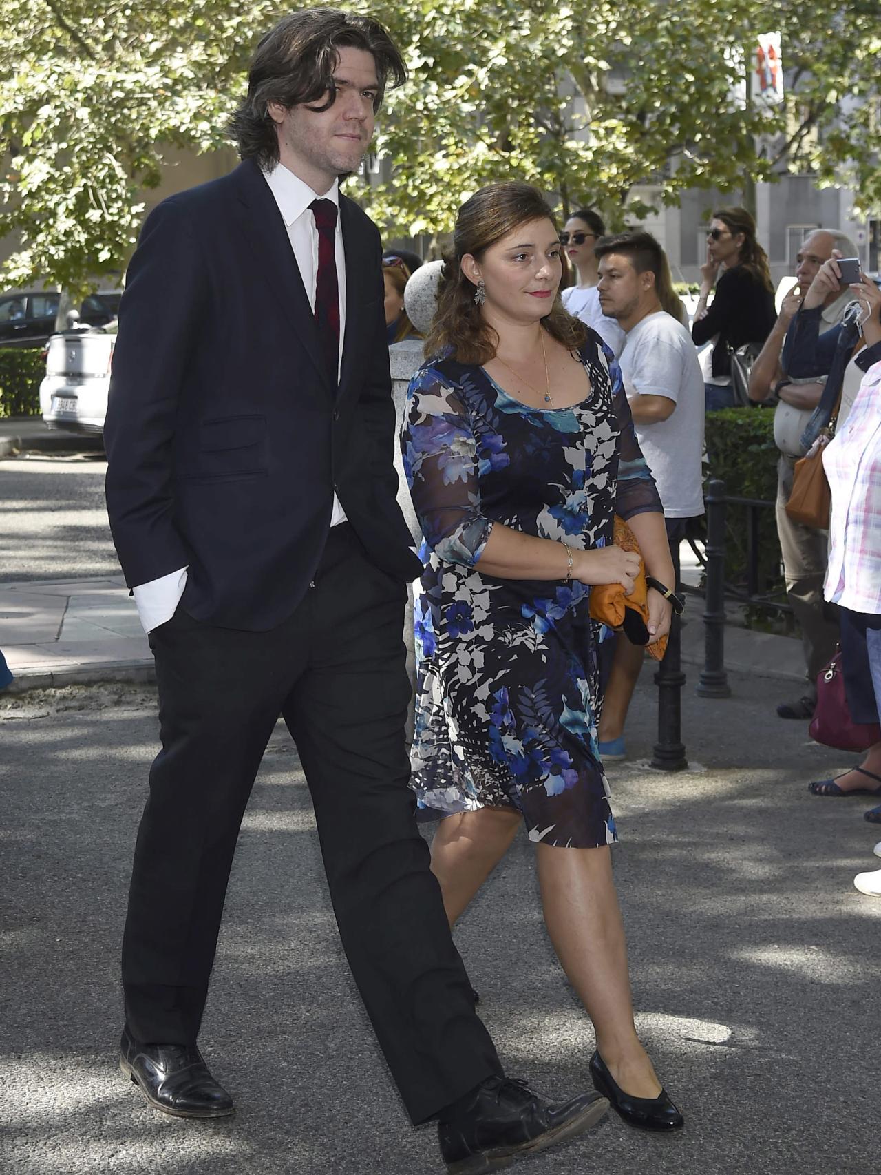 Jacobo Fitz-James y su esposa Asela