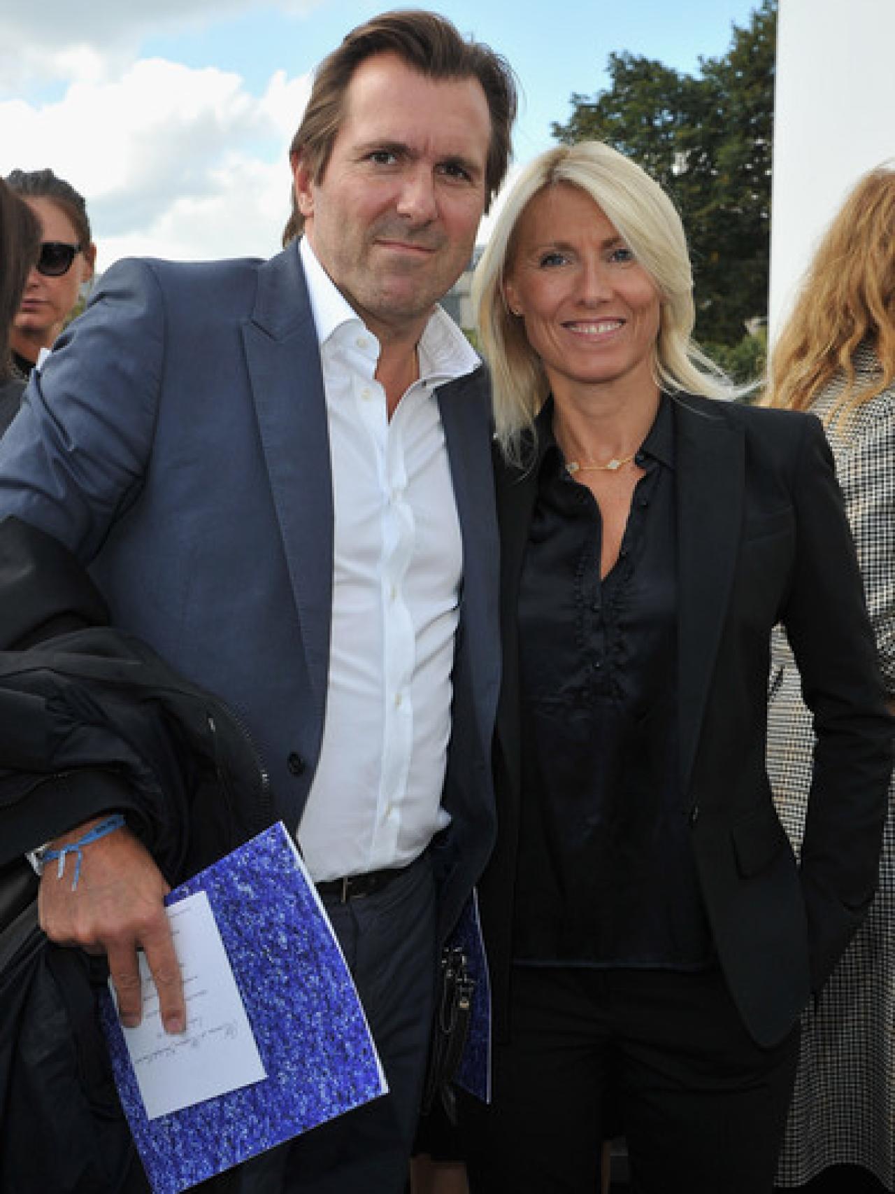 Marie y su tercer marido, el publicista Christopher Lambert