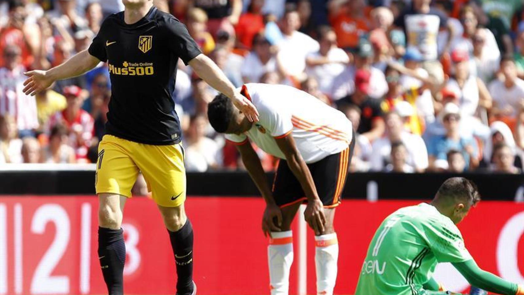 Las mejores imágenes del Valencia - Atlético