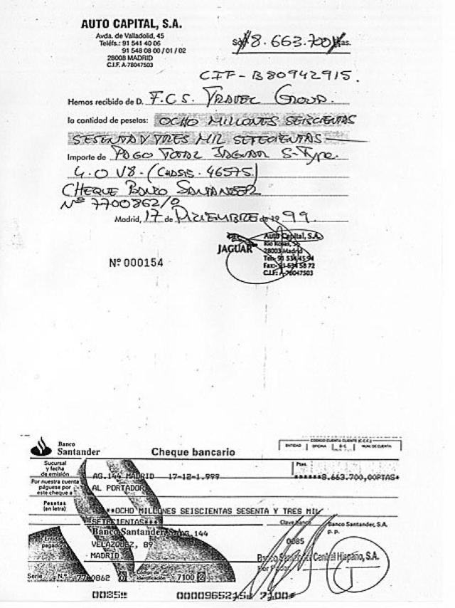 Francisco Correa pagó el Jaguar del marido de Ana Mato