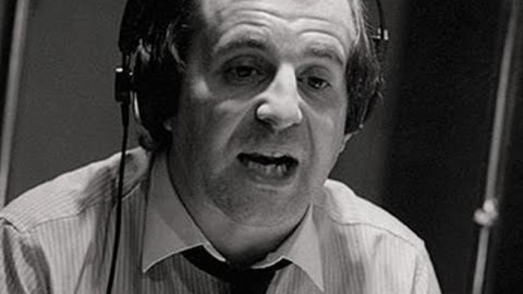 El periodista José María García.