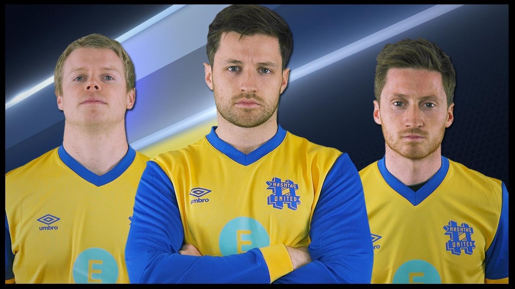 Jugadores del Hashtag United.