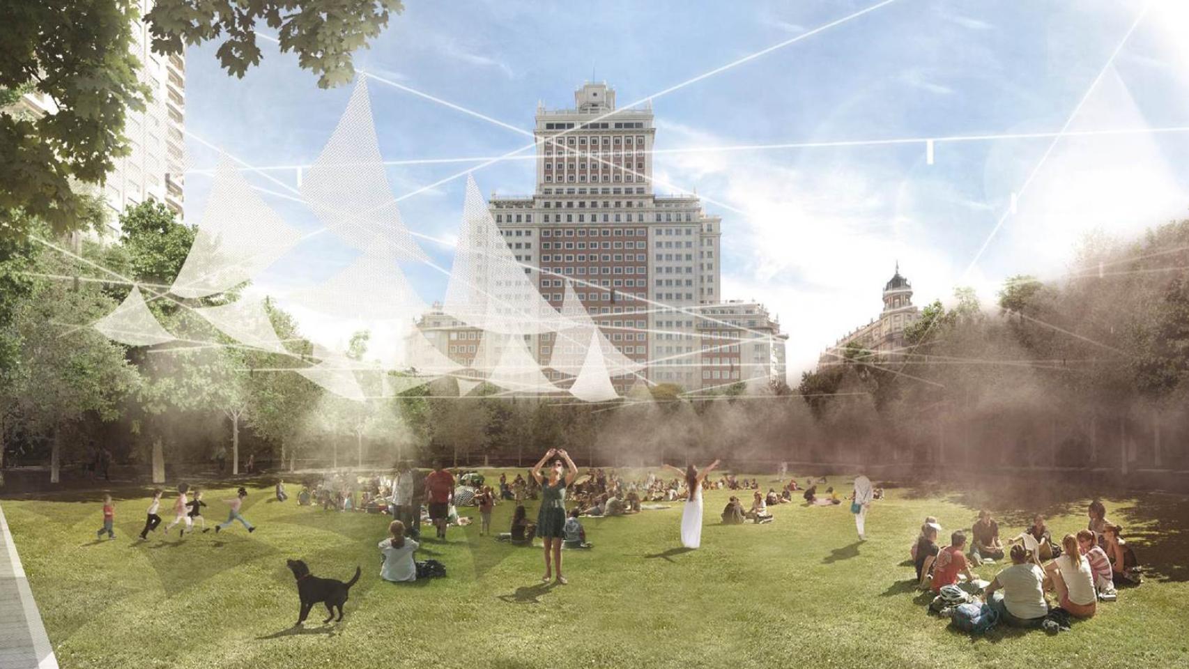 Uno de los proyectos más alegres de los presentados.