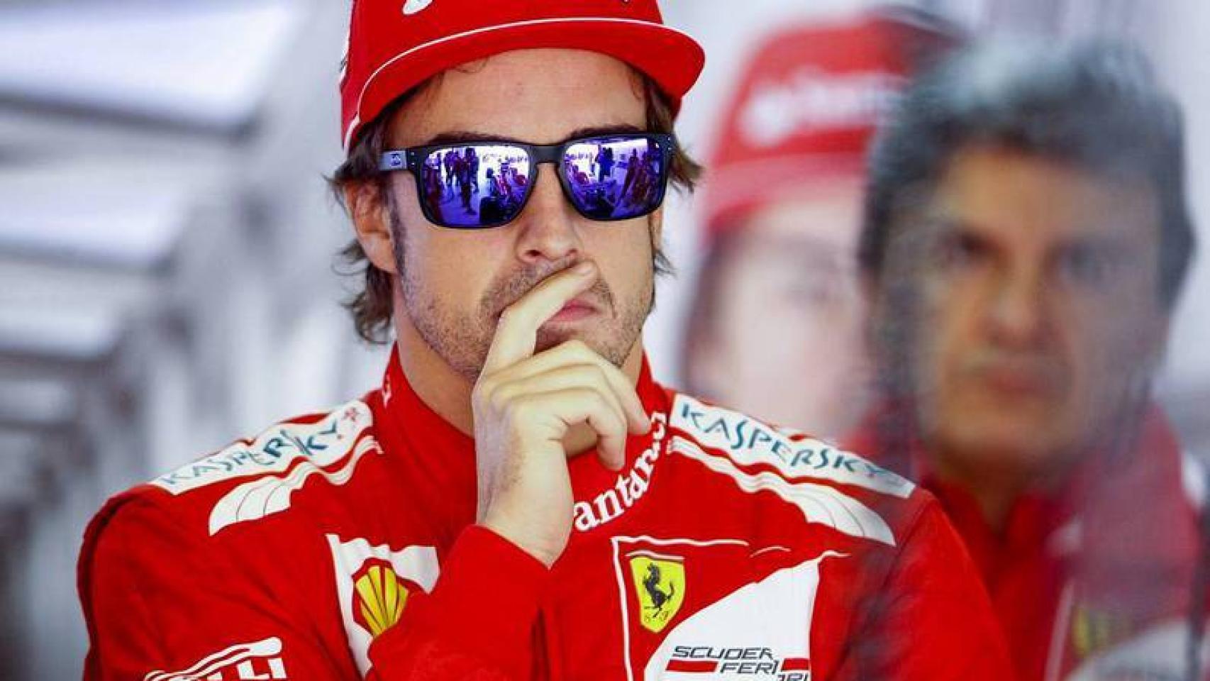 Fernando Alonso, en su etapa en Ferrari.