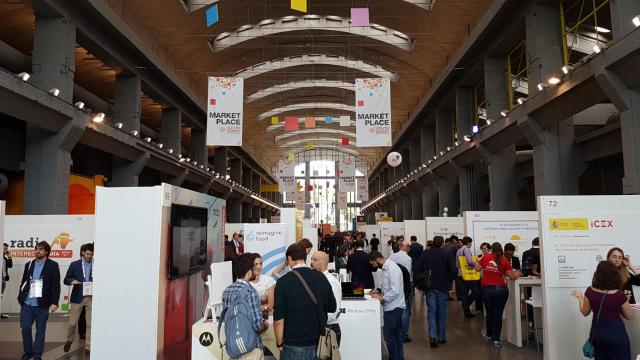 Instalaciones del South Summit durante la pasada edición.