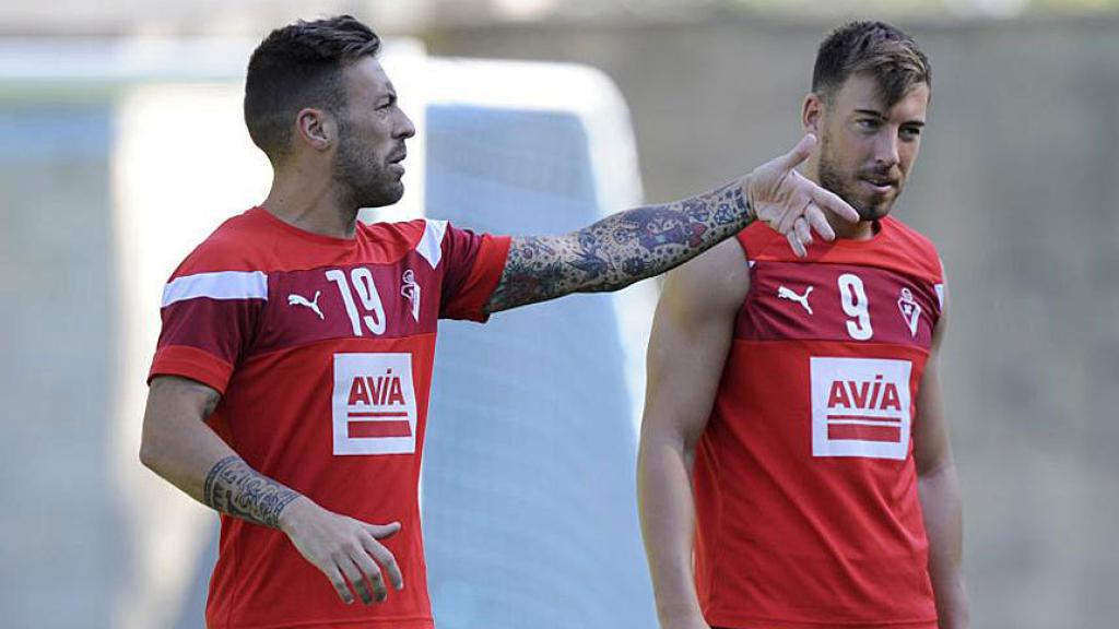 Antonio Luna y Sergi Enrich, de izquierda a derecha