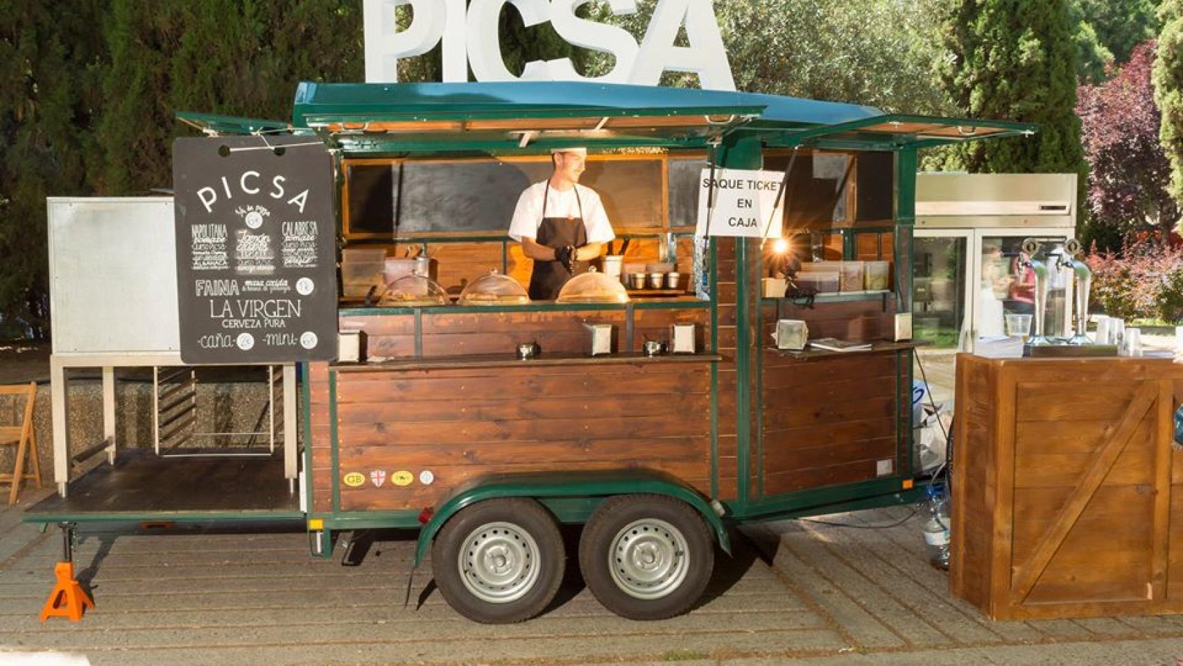 La cocina fusión de Picsa se vuelve itinerante en esta gastroneta.
