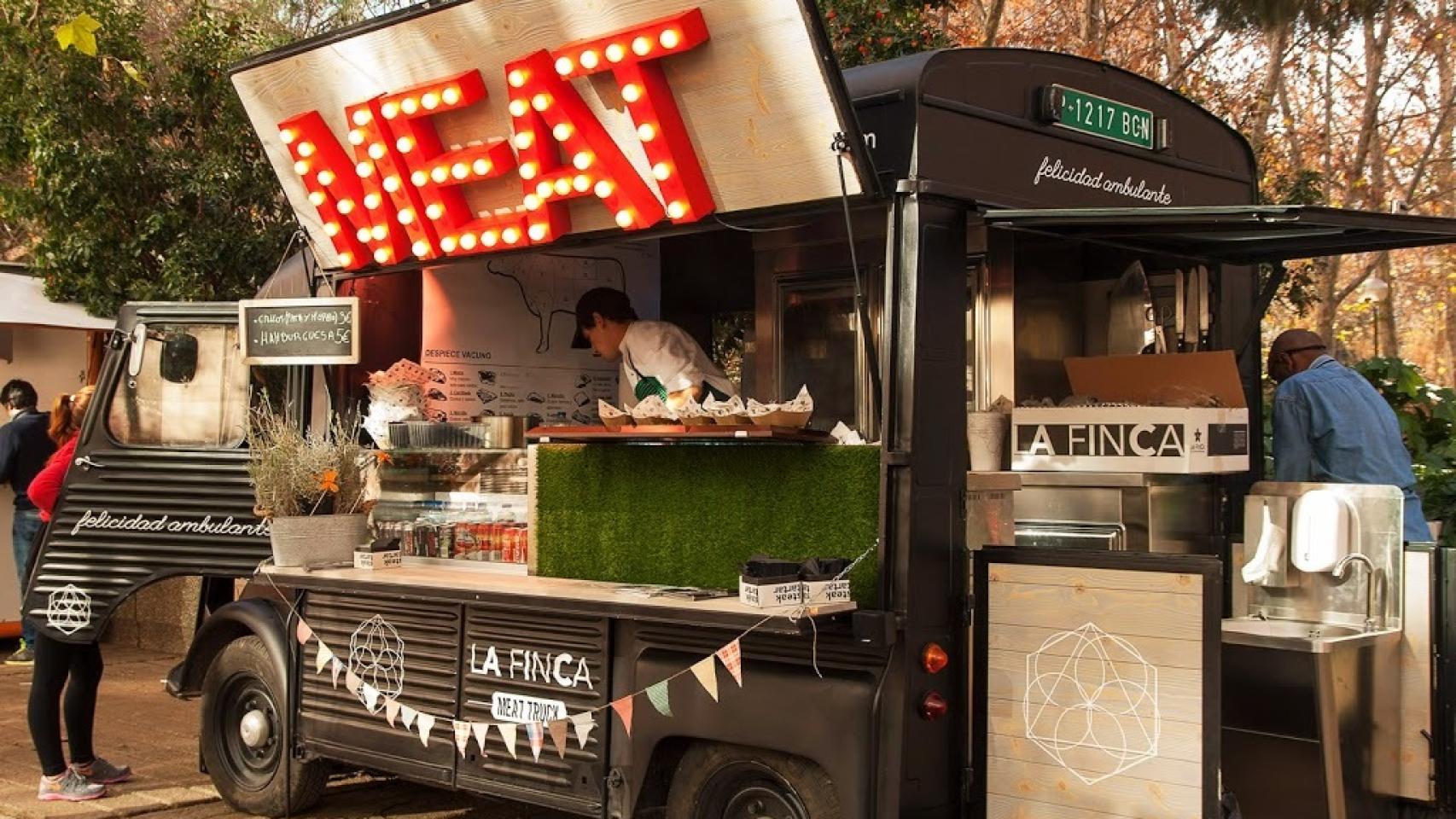 la gastroneta de Carnes La Finca.