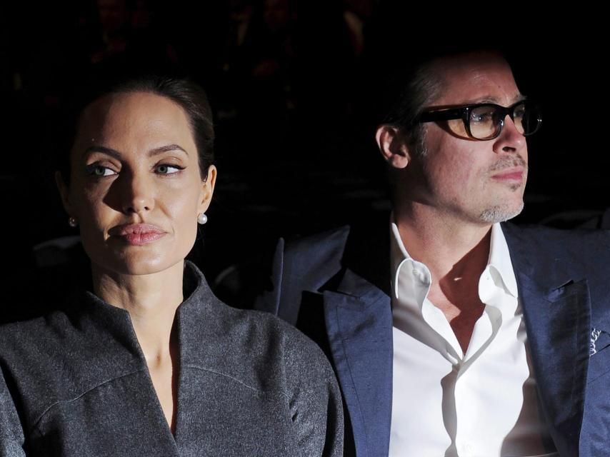 Los Brangelina, cuando aún eran pareja.