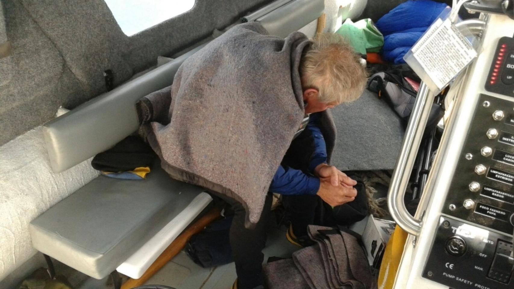 Ridgeway, tras el rescate.