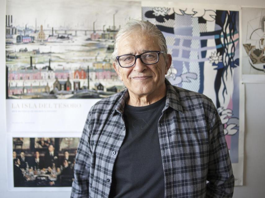 Ramón Cotarelo, en su despacho de la UNED