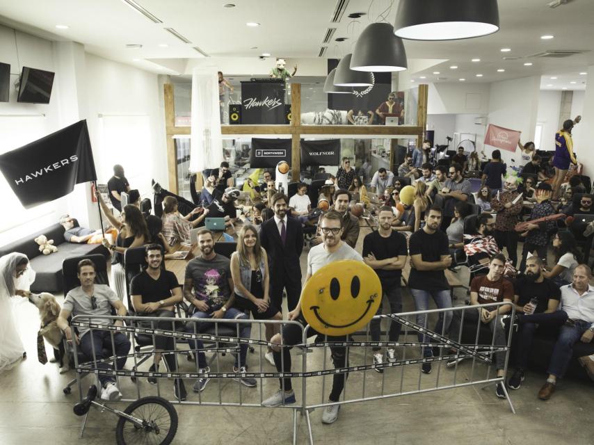 Foto del equipo de Hawkers.