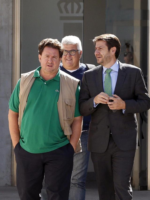 José Luis Peñas a la salida de la primera jornada del juicio por el Caso Gürtel
